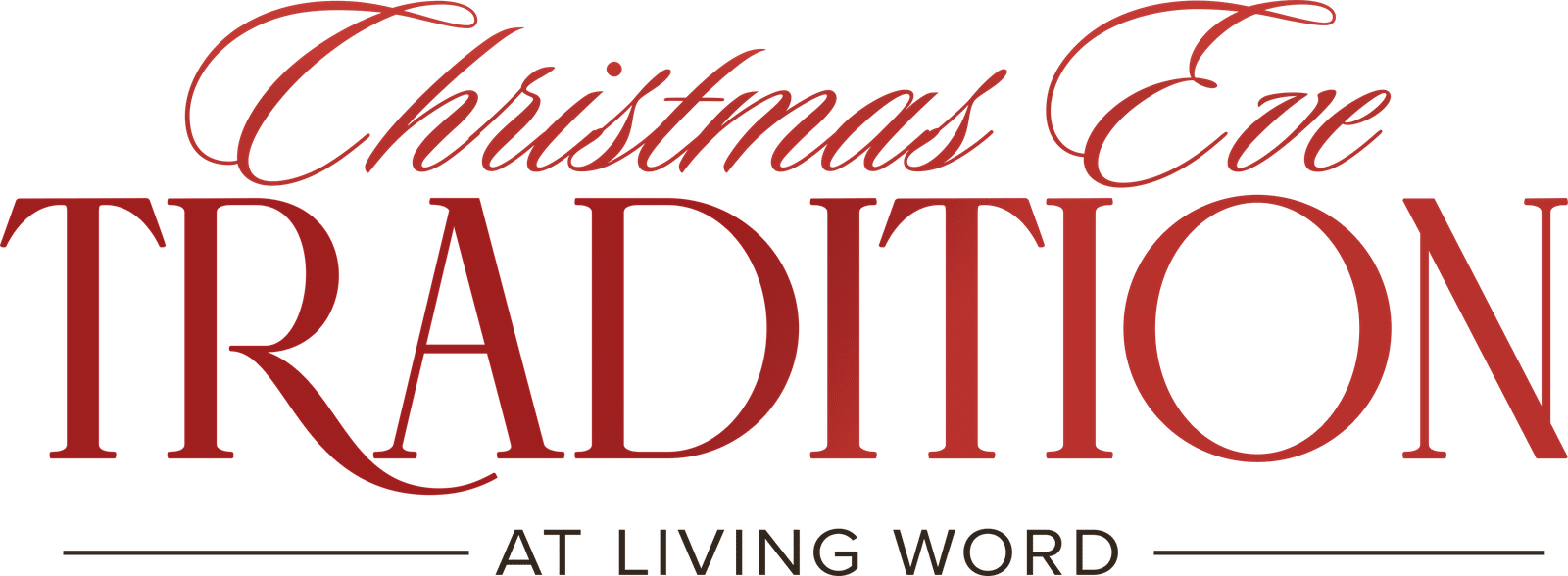 Christmas Eve Tradition at Living Word